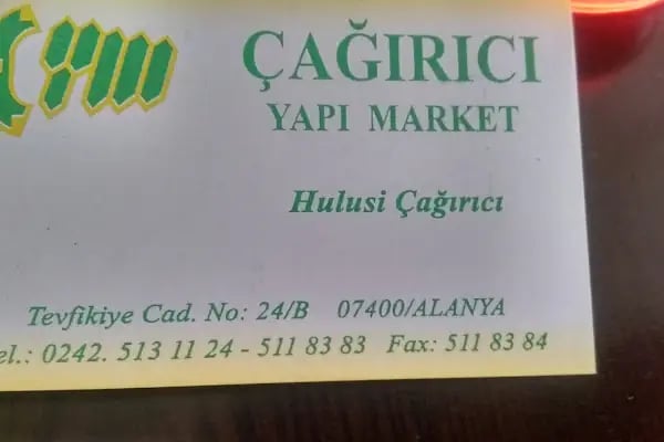 Çağırıcı Yapı Market - Resim 10