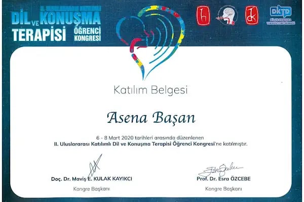 Adana Dil ve Konuşma Terapisti Dkt Asena Başan - Resim 12