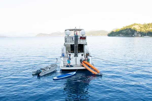 Erato Yacht Alanya – Luxury Yacht Rental in Turkey - Resim 9