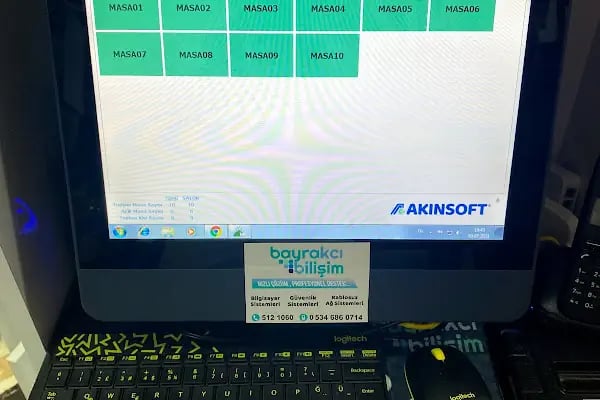 Bayrakcı Bilişim Yazılım ve Güvenlik Kamera Alarm Sistemleri | Akınsoft Alanya Bayi - Resim 8