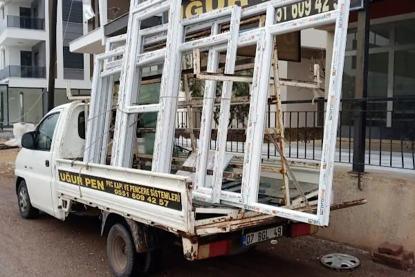 UĞURPEN DÖŞEMEALTI PVC ALÜMİNYUM DOĞRAMA CAMBALKON SİNEKLİK - Resim 6