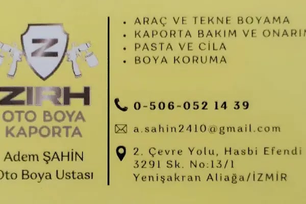 Zırh oto kaporta boya - Resim 2