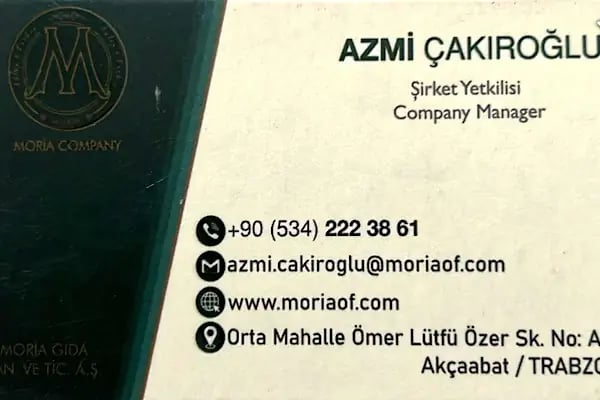 MORİA GIDA SANAYİ TİCARET A.Ş. - Resim 12