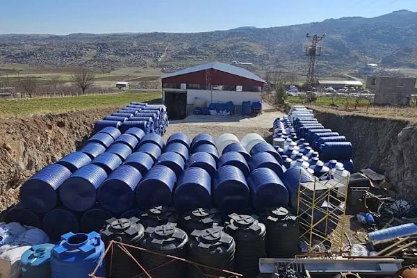 KILIÇ depo Metal plastik su depoları - Resim 8