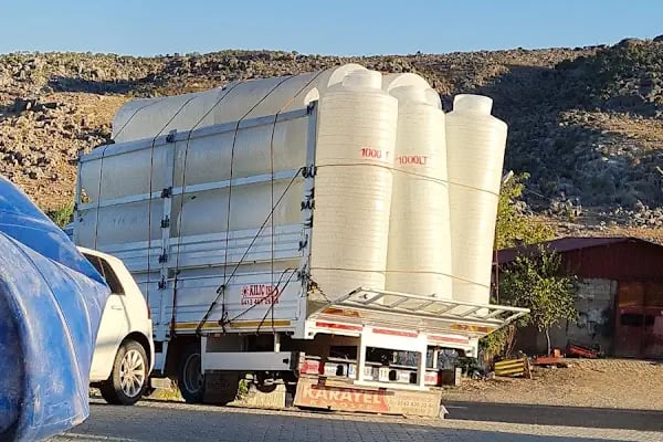 KILIÇ depo Metal plastik su depoları - Resim 9