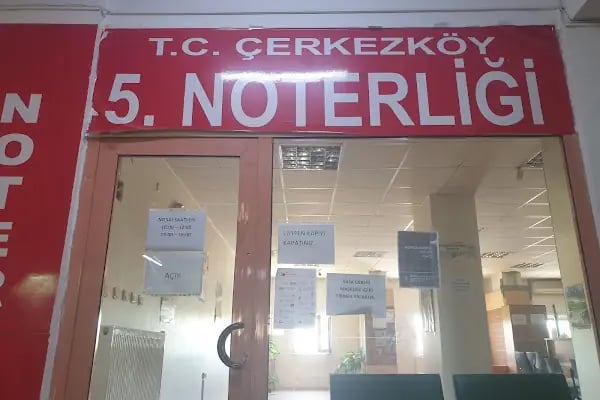5.NOTER ÇERKEZKÖY NOTERLİĞİ - Resim 4
