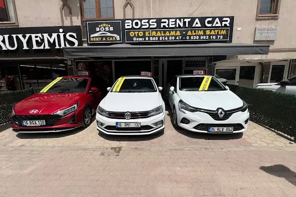 İnegöl oto kiralama Boss - Resim 15