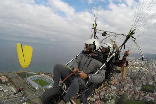 Trabzon yamaçparaşütü /trabzon paragliding البراشوت المظلي - Resim 4
