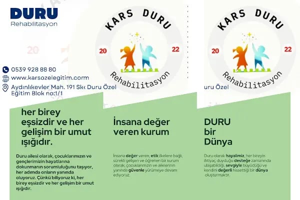 Kars Duru Özel Eğitim ve Rehabilitasyon Merkezi - Resim 11