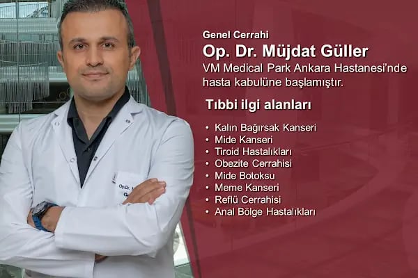Op. Dr. Müjdat Güller - Genel Cerrahi - Resim 1