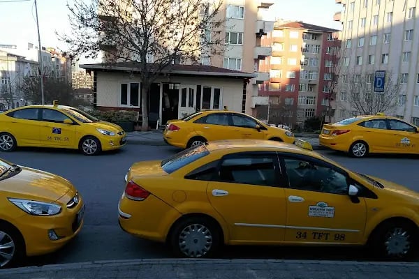 Güneşli gardenya taksi - Resim 3