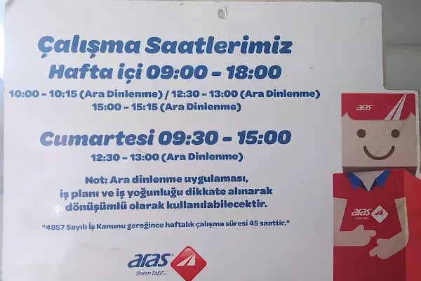 Aras Kargo Ceyhan Şubesi - Resim 6