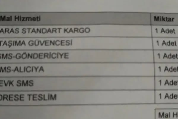 Aras Kargo Ceyhan Şubesi - Resim 4