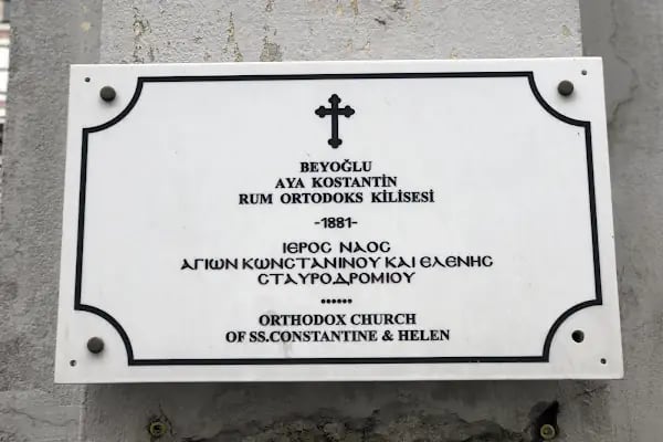 Beyoğlu Aya Kostantin Rum Ortodoks Kilisesi - Resim 4