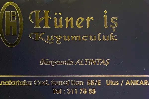 Ulus Hüner is kuyumculuk - Resim 2