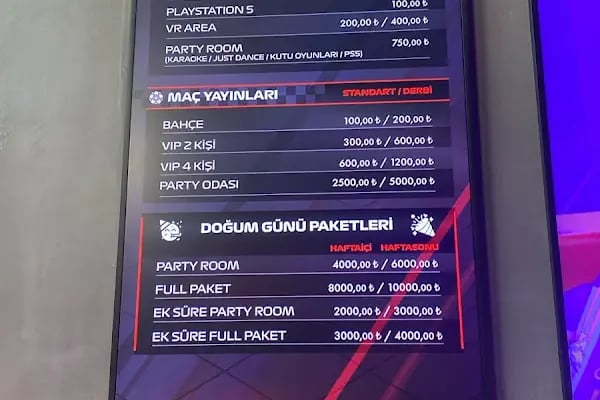 Arceus Park – VR, PS5, Sim Racing ve Kafe | Antalya, Kepez - Resim 14
