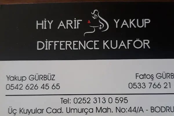 HİY ARİF YAKUP DİFFERENCE KUAFÖR - Resim 2