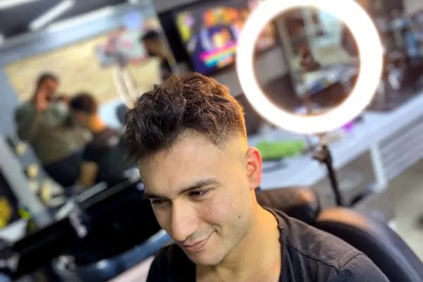 Gold Berber / Ankara Berber / Ankara Kuaför / Saç Tasarım / Cilt Bakım / Model Kesim / Klasik Kesim / Etimesgut / Bağlıca - Resim 18