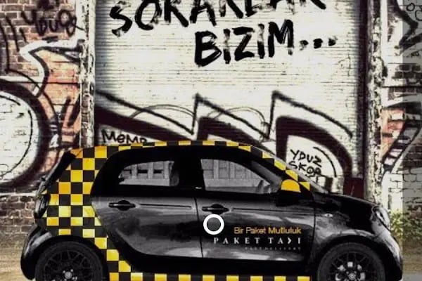 Güvercin tepe taksi durağı - Resim 1
