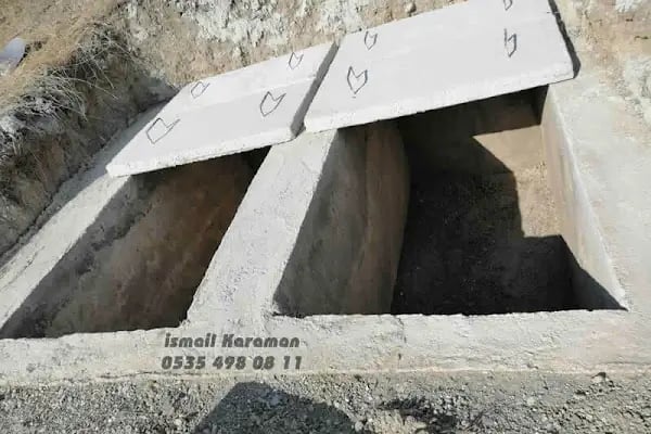 Mezarcı İsmail - Ankara Hazır Mezar - Ankara Mermer Mezar - Hazır Kabir Yapımı - Resim 15