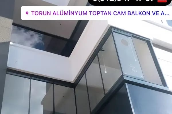 Torun Alüminyum Toptan Cam Balkon ve Alüminyum Malzemeleri - Resim 17