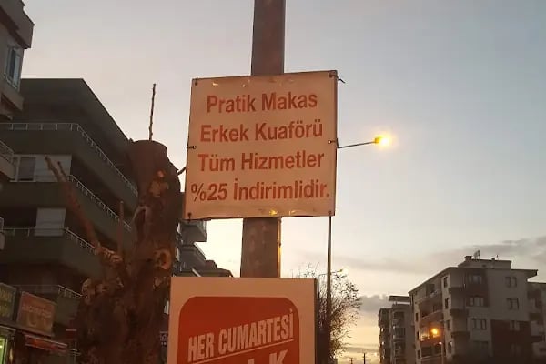 Pratik makas erkek kuaförü - Resim 6
