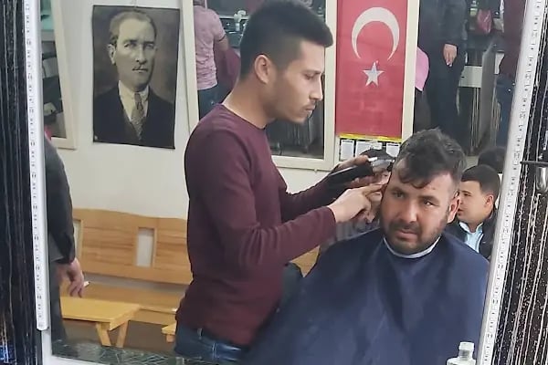 Tatlı erkek kuaförü - Resim 5