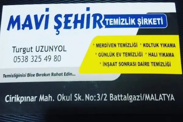 Mavi Şehir Temizlik - Malatya Temizlik Şirketi - Resim 2