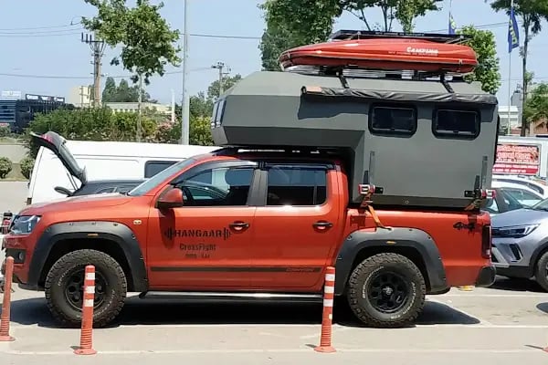 Free camping Araç üstü cadir - Resim 12
