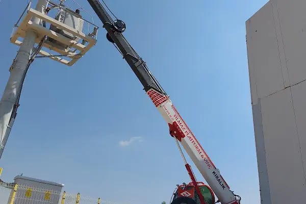 Organize Yılmaz Platform Ve Sepetli Vinç - Resim 4