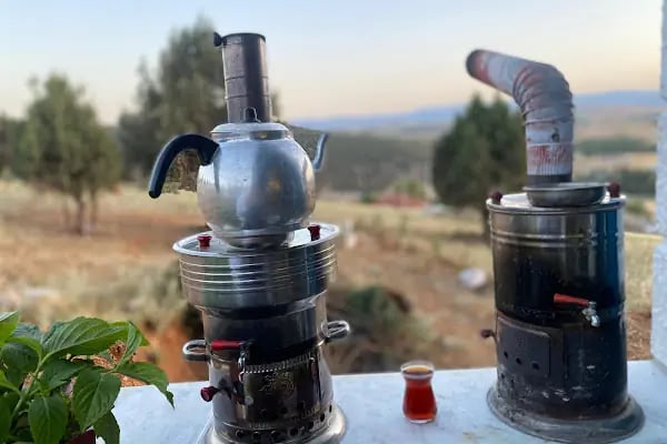 Balıklava köyü mavi ev - Resim 6