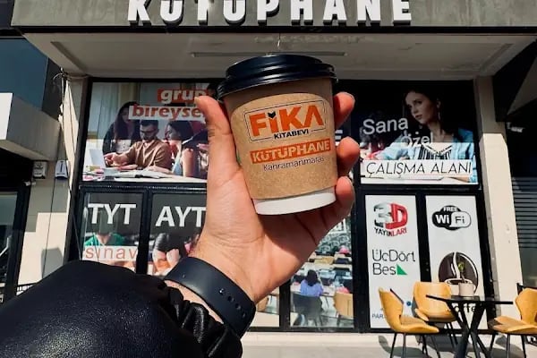 Fika Kitabevi Kütüphane Kahramanmaraş - Resim 16