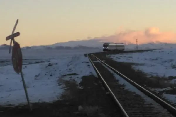 Kars Akyaka Treni Camuşlu Köyü Durağı - Resim 3