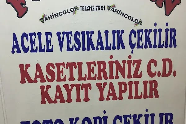 Şahin Color - Ankara Fotoğraf Stüdyosu - Resim 2