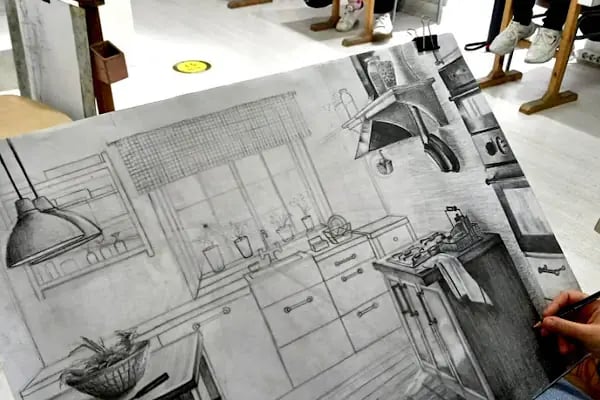 M.E.B ANATOMİ SANAT GÜZEL SANATLARA HAZIRLIK RESİM KURSU - Resim 19