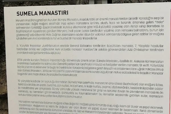 Sümele manastırı - Resim 19