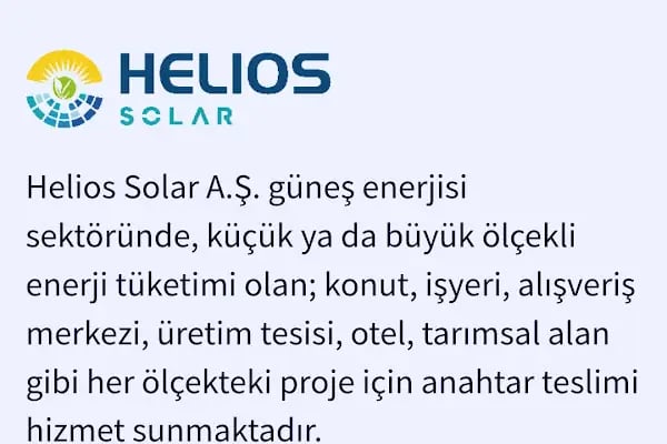 Helios solar - Resim 11