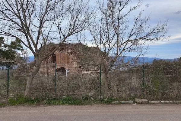 9. yy Hagios Aberkios Manastırı - Resim 4