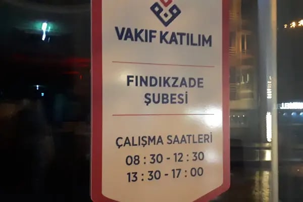 Vakıf Katılım Fındıkzade Şubesi - Resim 1