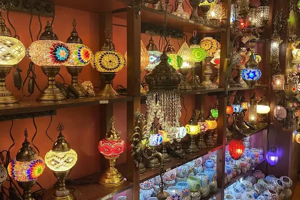 Tuncer Gift Shop Mosaic Lamps Turkish Lamps - Resim 14