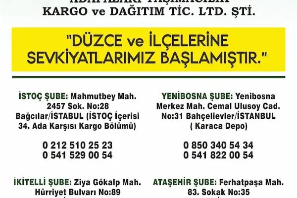 Adapazarı Taşımacılık Kargo ve Dağıtım - Resim 5