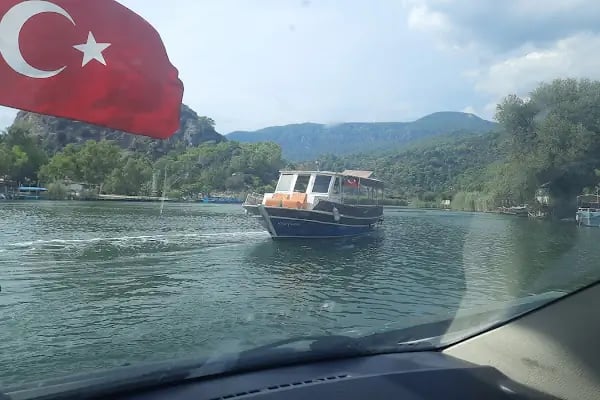 Dalyan-Caunos Feribot İskelesi - Resim 15