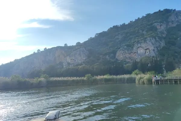 Dalyan-Caunos Feribot İskelesi - Resim 13