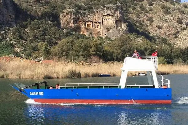 Dalyan-Caunos Feribot İskelesi - Resim 2