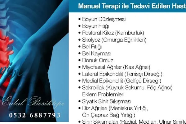 Fzt. Erdal Beşiktepe (Manuel Terapi, Pilates, Kayropraktik) - Resim 11