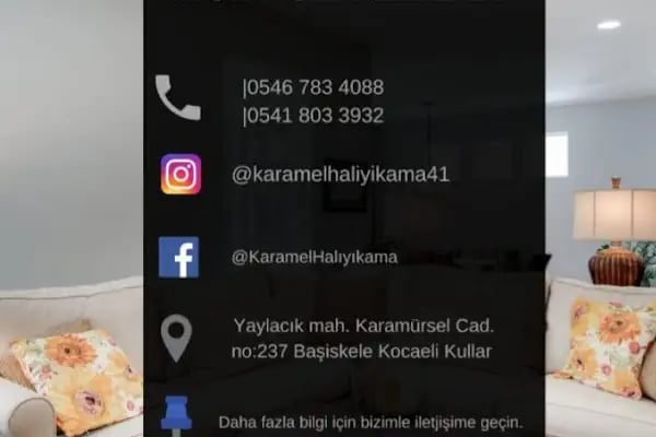 Başiskele Hali Yıkama Karamel halı yıkama - Resim 7