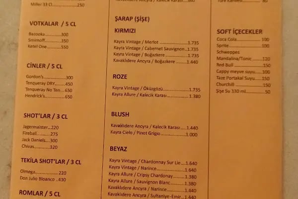 VENTİ FOOD AND COCKTAİL BAR - Resim 14
