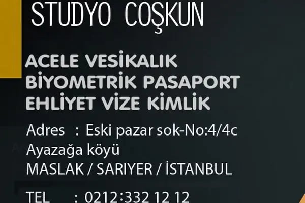 Coşkun Fotoğrafçılık Acele Biyometrik Vesikalık - Resim 20