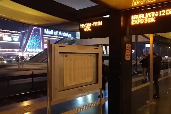 SINAN - Metro Station / Metro İstasyonu, Antalya - Resim 15