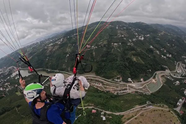 Trabzon Sera gölü Paraşüt Paragliding - Resim 8